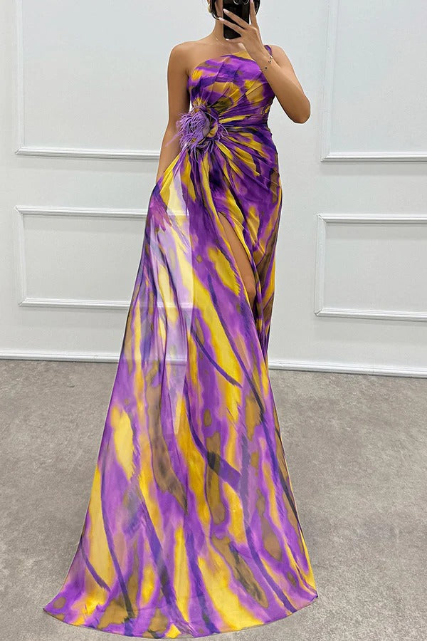 Mia™ | Vestido Draped Vibrante