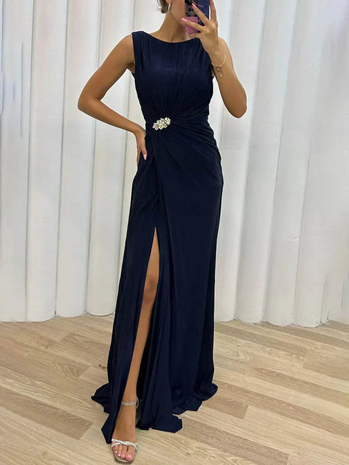 Amelia™ | Vestido Largo Plisado