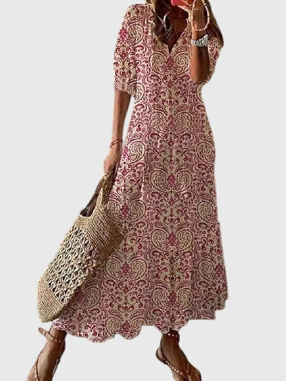 Amalia | Vestido Boho Vintage de Verano
