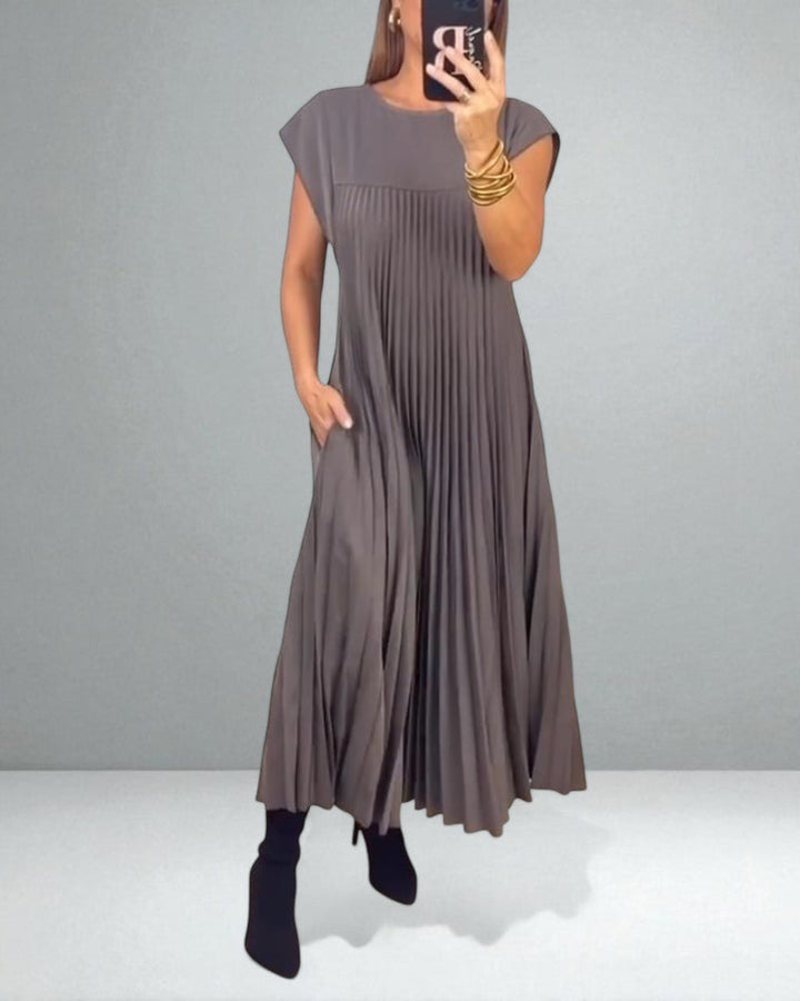 El Vestido Plisado Jolijn
