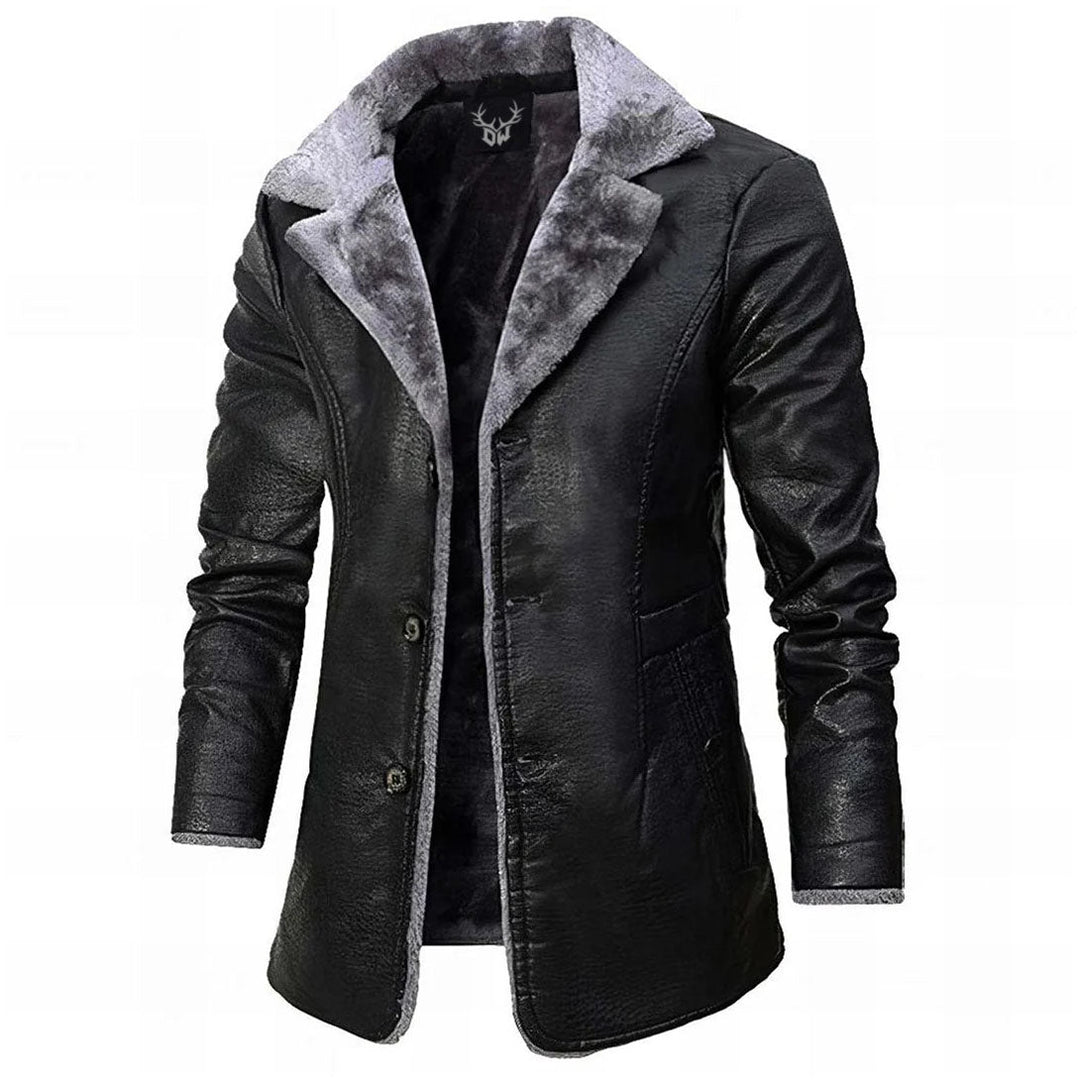 Benjamin | Chaqueta de cuero elegante y casual para hombres