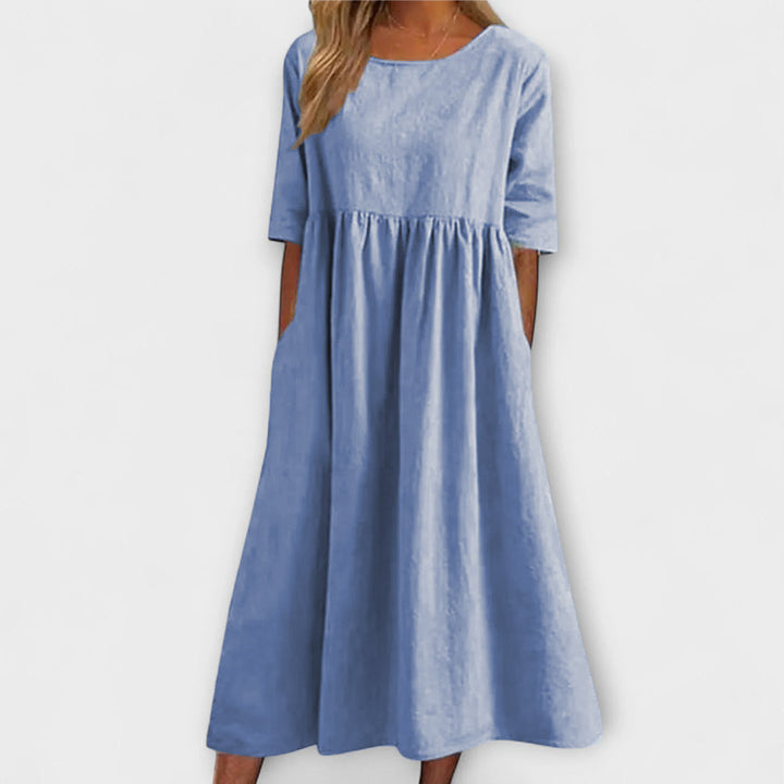 Mia™ | Vestido blusa moderno
