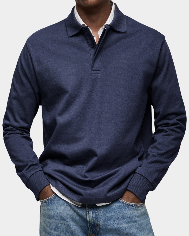 Wilson | Camisa Polo de Manga Larga Clásica