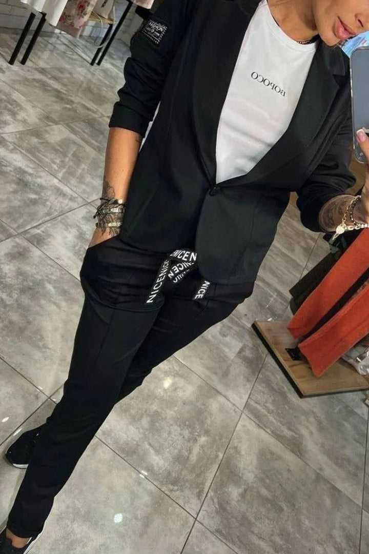 Iren - Conjunto de dos piezas para mujer