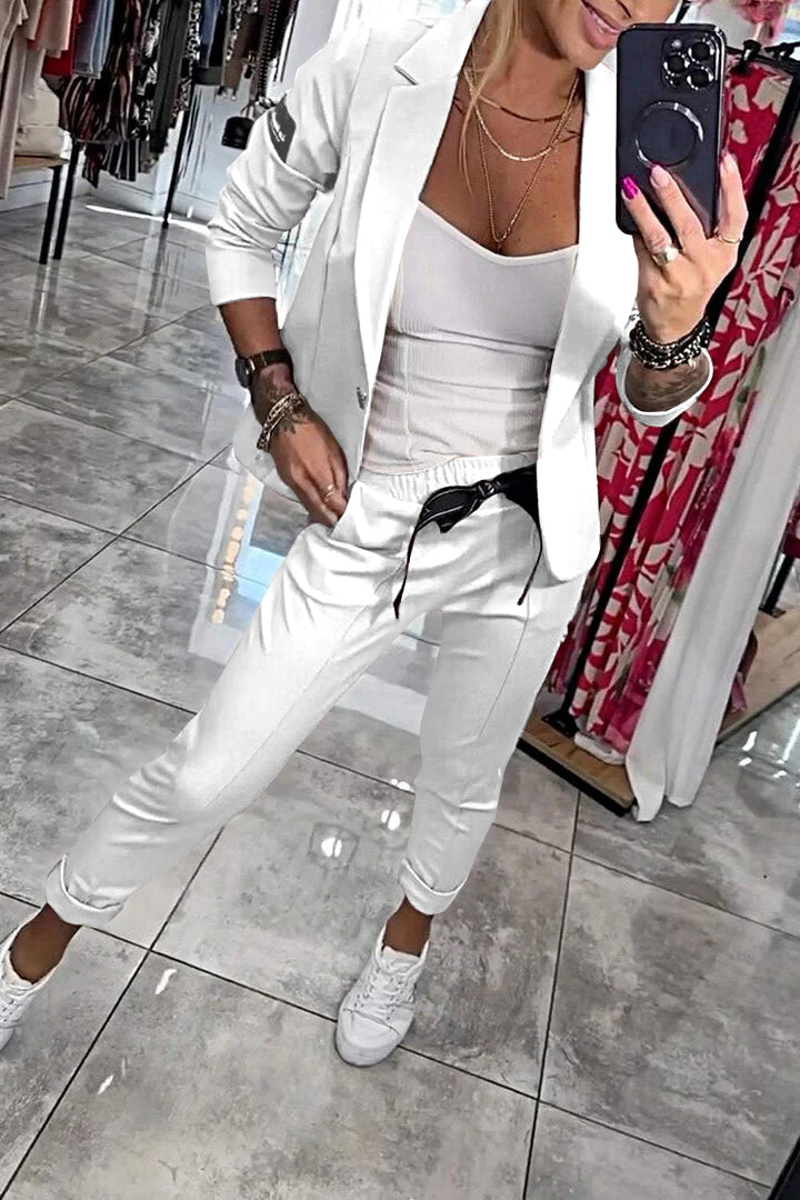 Iren - Conjunto de dos piezas para mujer