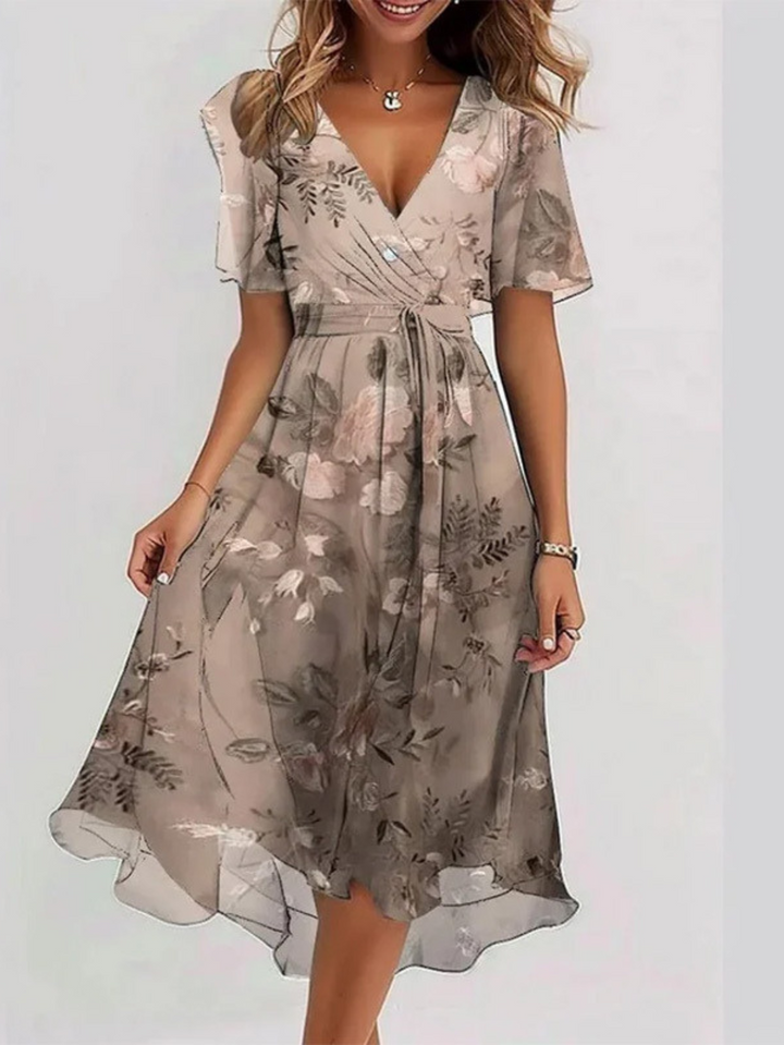Matilda | Vestido de Verano con Tapa para el Abdomen