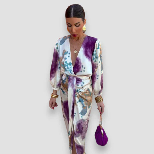 El Vestido Mia con Escote en V