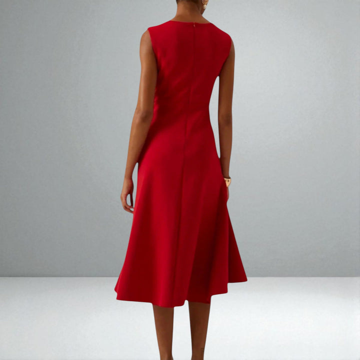 El Vestido Midi Drapado Juliette