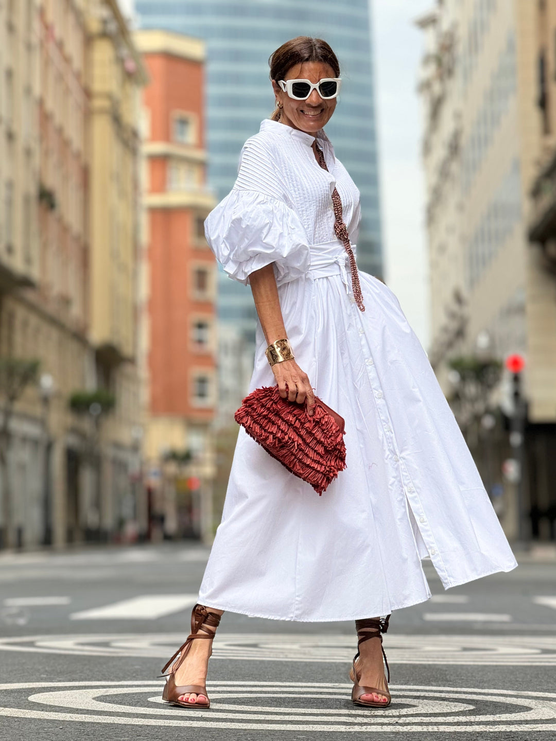 Vestido Blanco Phoebe