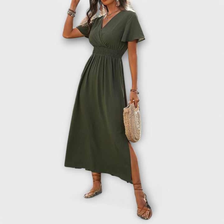 Lily™ | Vestido Elegante con Mangas