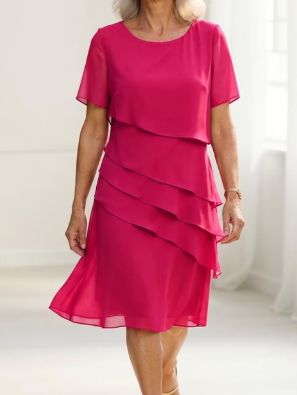 Linda | Vestido Elegante y Confortable con Volantes