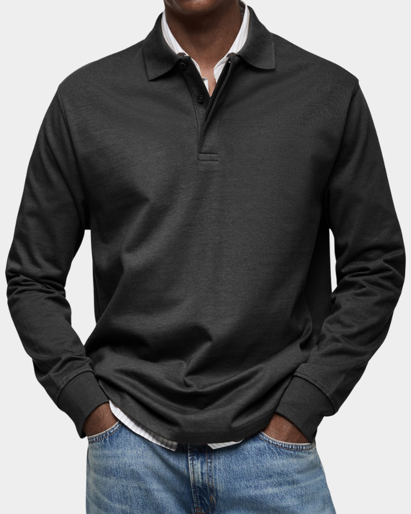 Wilson | Camisa Polo de Manga Larga Clásica