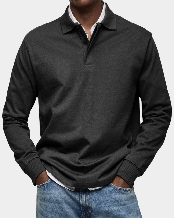 Wilson | Camisa Polo de Manga Larga Clásica