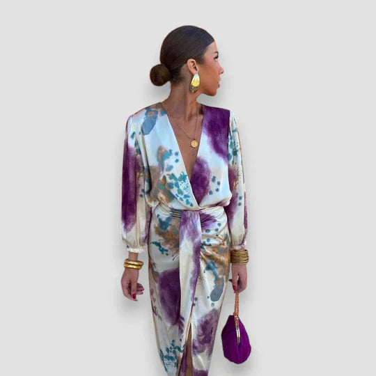 El Vestido Mia con Escote en V