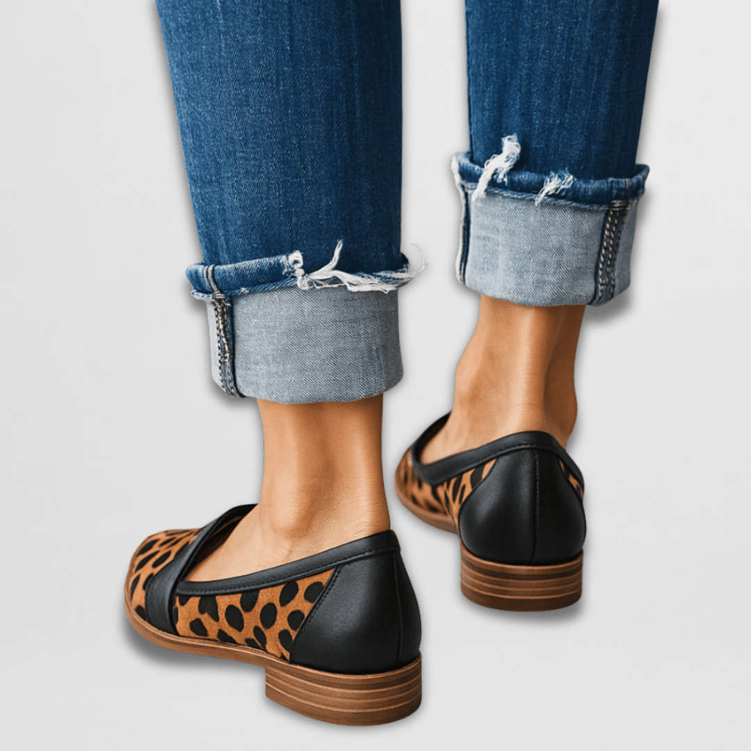 Helen | Zapatillas de ante ortopédicas suaves