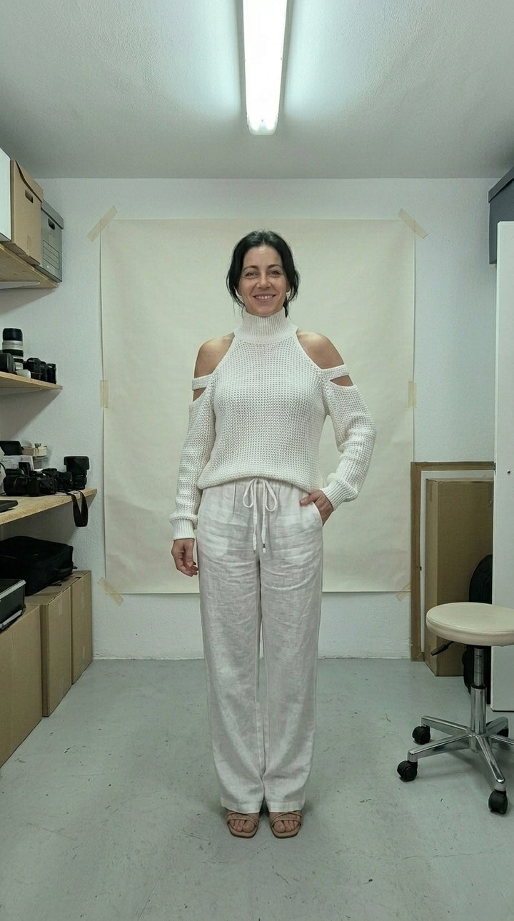 Camilla | Conjunto a la moda en punto y lino