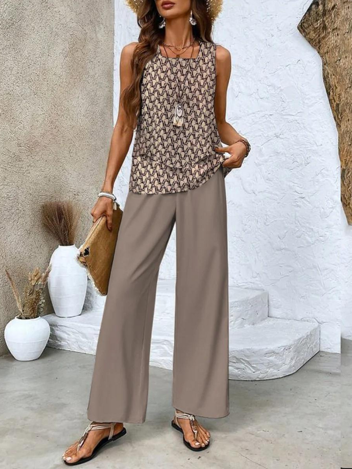 Jenny - Conjunto Elegante de Verano