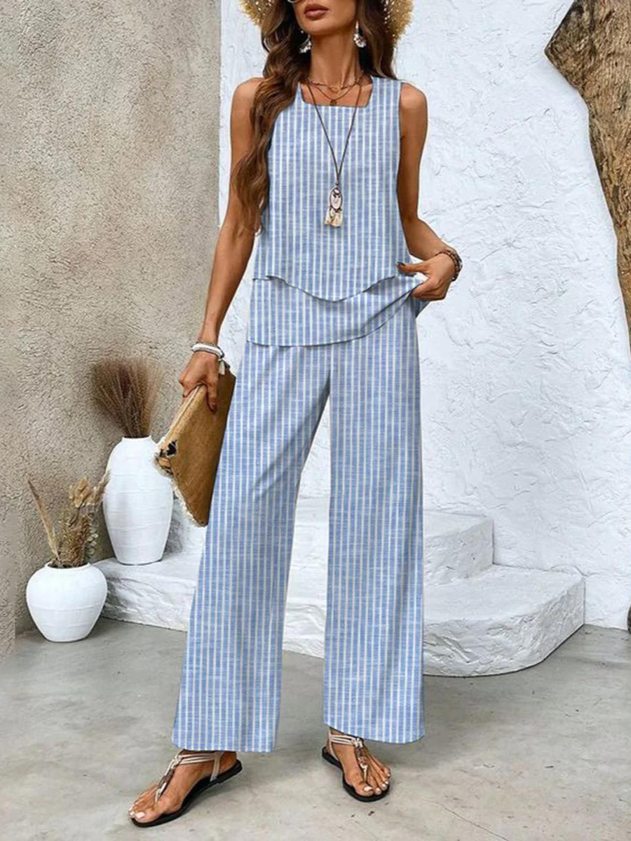 Jenny - Conjunto Elegante de Verano