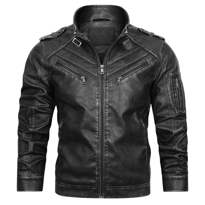 Gary | Chaqueta de cuero formal para hombres