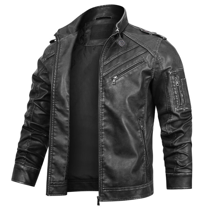 Gary | Chaqueta de cuero formal para hombres