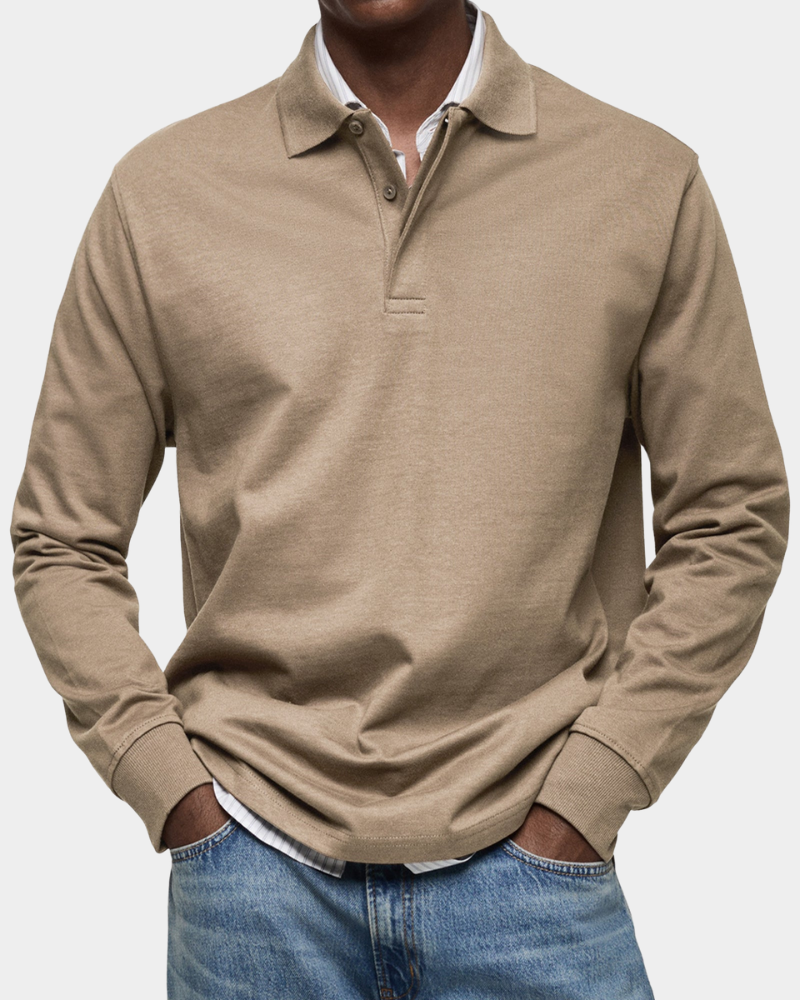 Wilson | Camisa Polo de Manga Larga Clásica