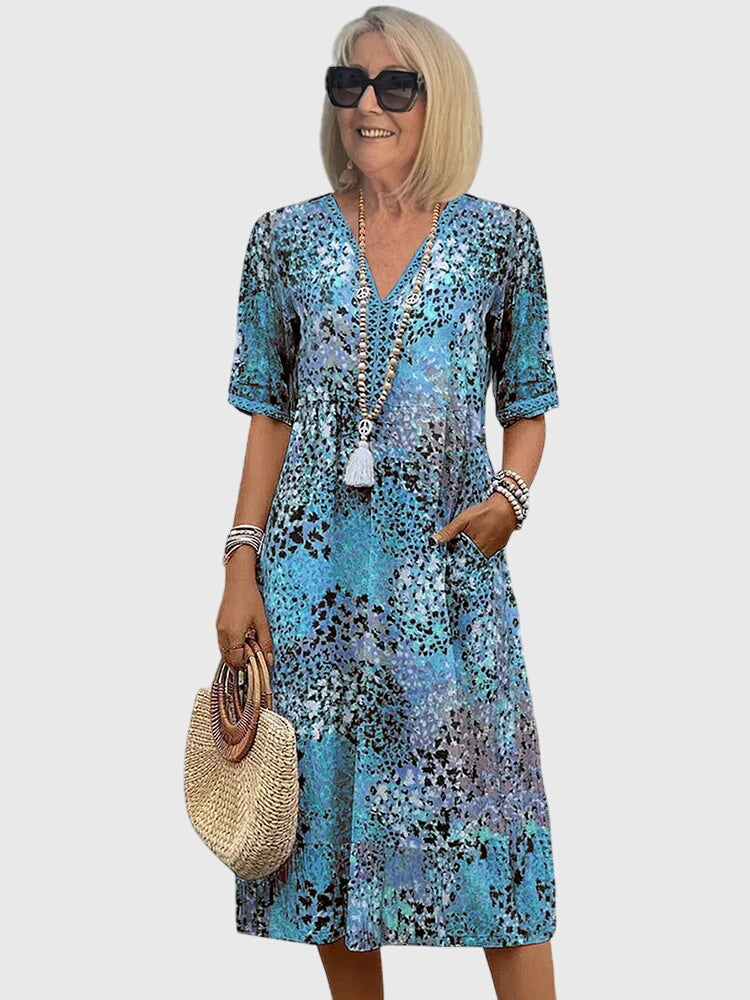 Bella | Vestido Midi Floral Chic