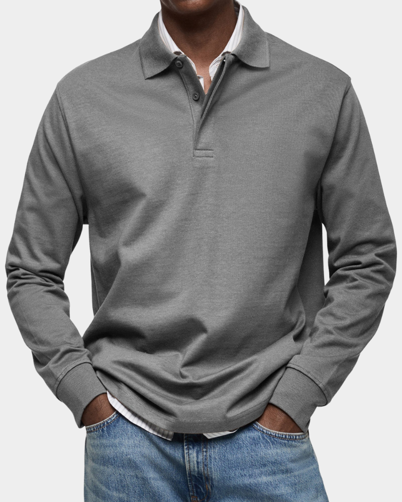 Wilson | Camisa Polo de Manga Larga Clásica