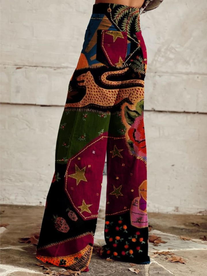 Léna - Pantalón Bohemio Chic