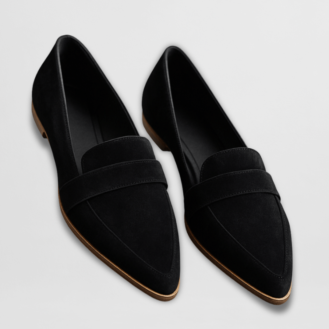 Helen | Zapatillas de ante ortopédicas suaves