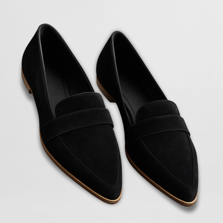 Helen | Zapatillas de ante ortopédicas suaves