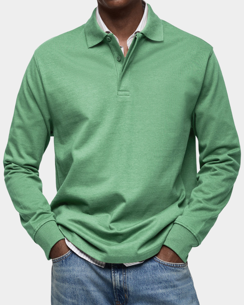 Wilson | Camisa Polo de Manga Larga Clásica