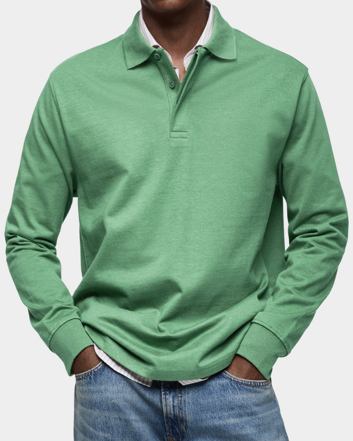 Wilson | Camisa Polo de Manga Larga Clásica