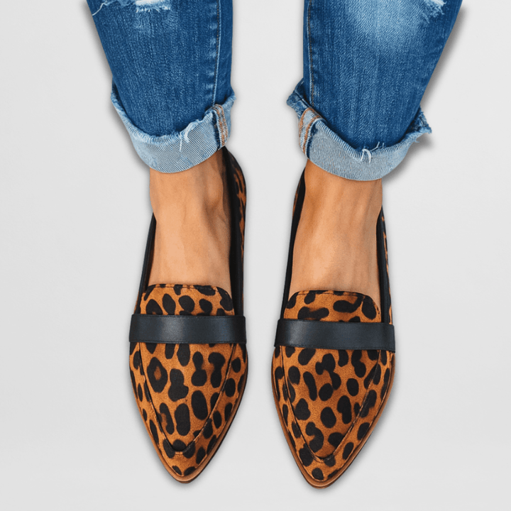 Helen | Zapatillas de ante ortopédicas suaves