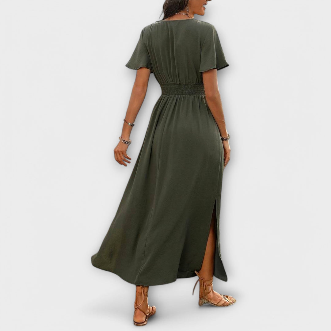 Lily™ | Vestido Elegante con Mangas