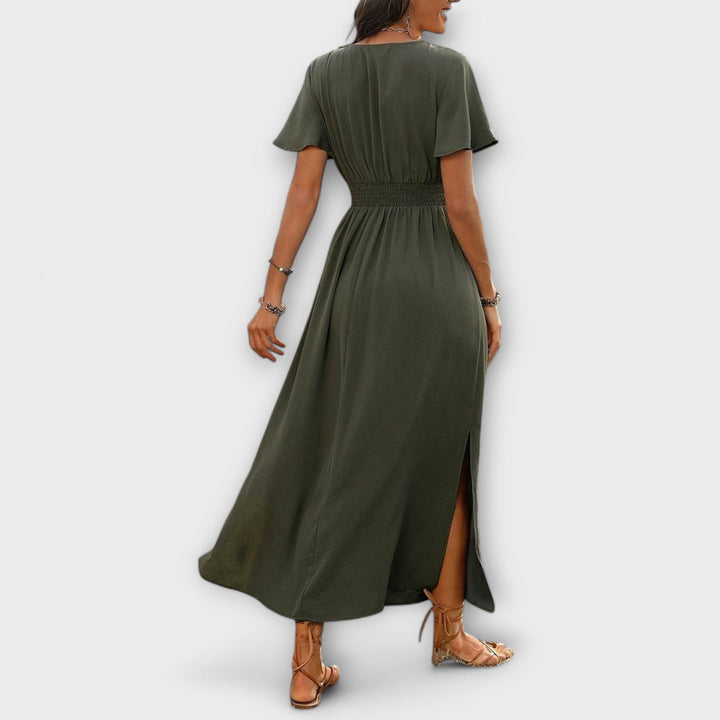 Lily™ | Vestido Elegante con Mangas