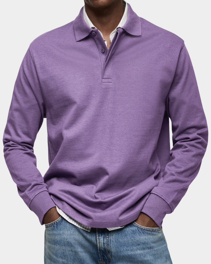 Wilson | Camisa Polo de Manga Larga Clásica