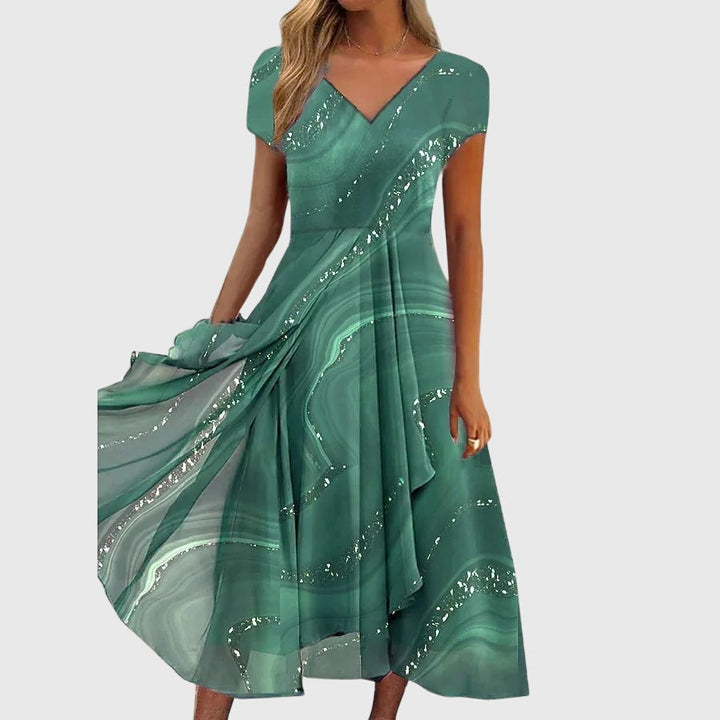 Aubrielle | Vestido Midi Suelto