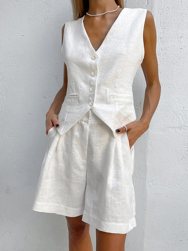 Conjunto de Shorts de Dos Piezas Sophia