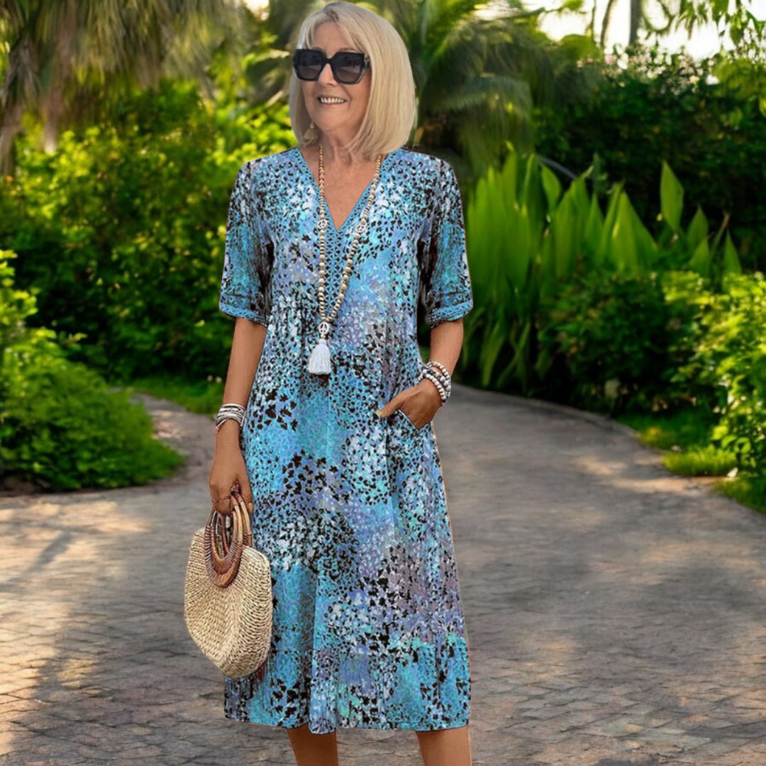 Zara™ | Vestido Halagador de Inspiración Bohemia