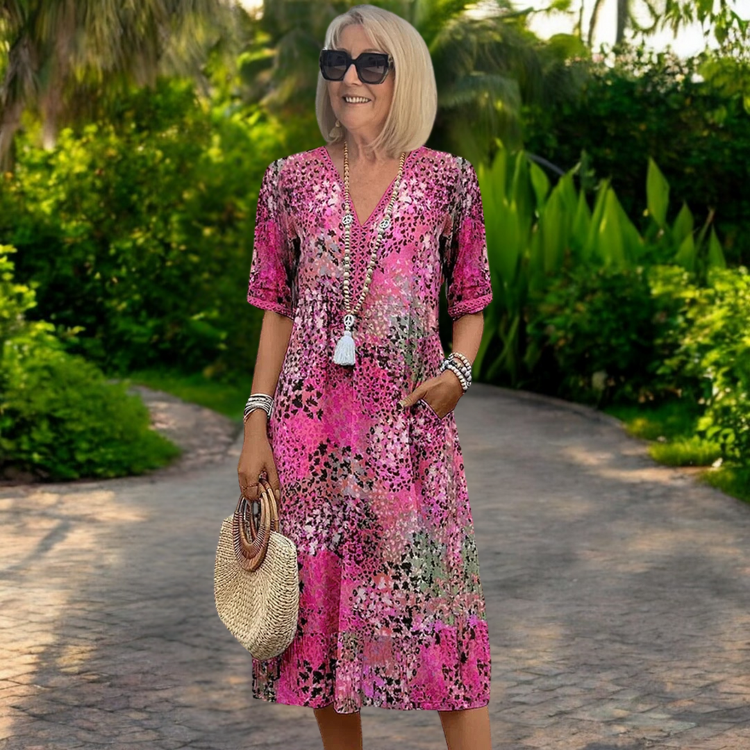 Zara™ | Vestido Halagador de Inspiración Bohemia