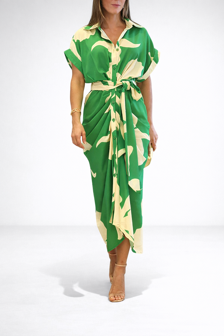 El vestido envolvente Lyla Garden