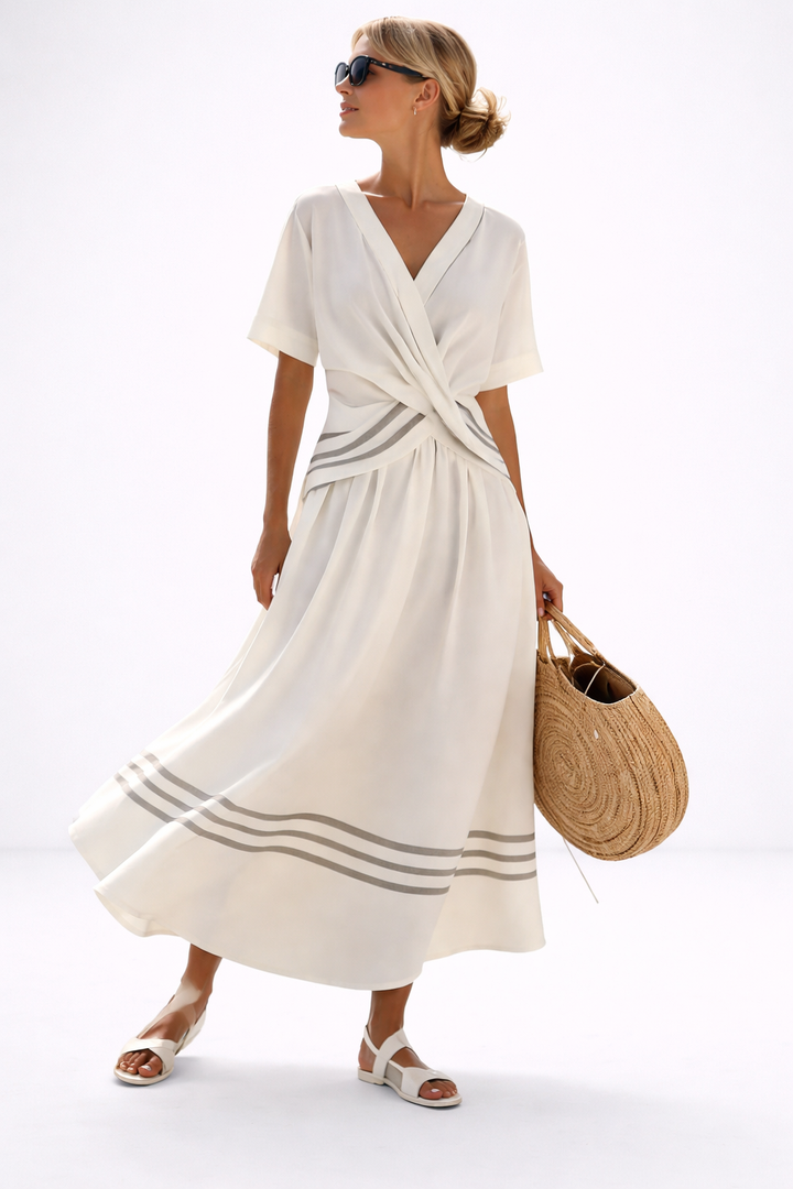 El Vestido Maxi Rayado Aria