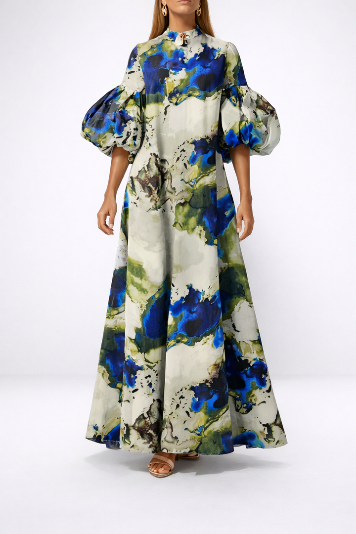 El Vestido Maxi Acuarela Valeria