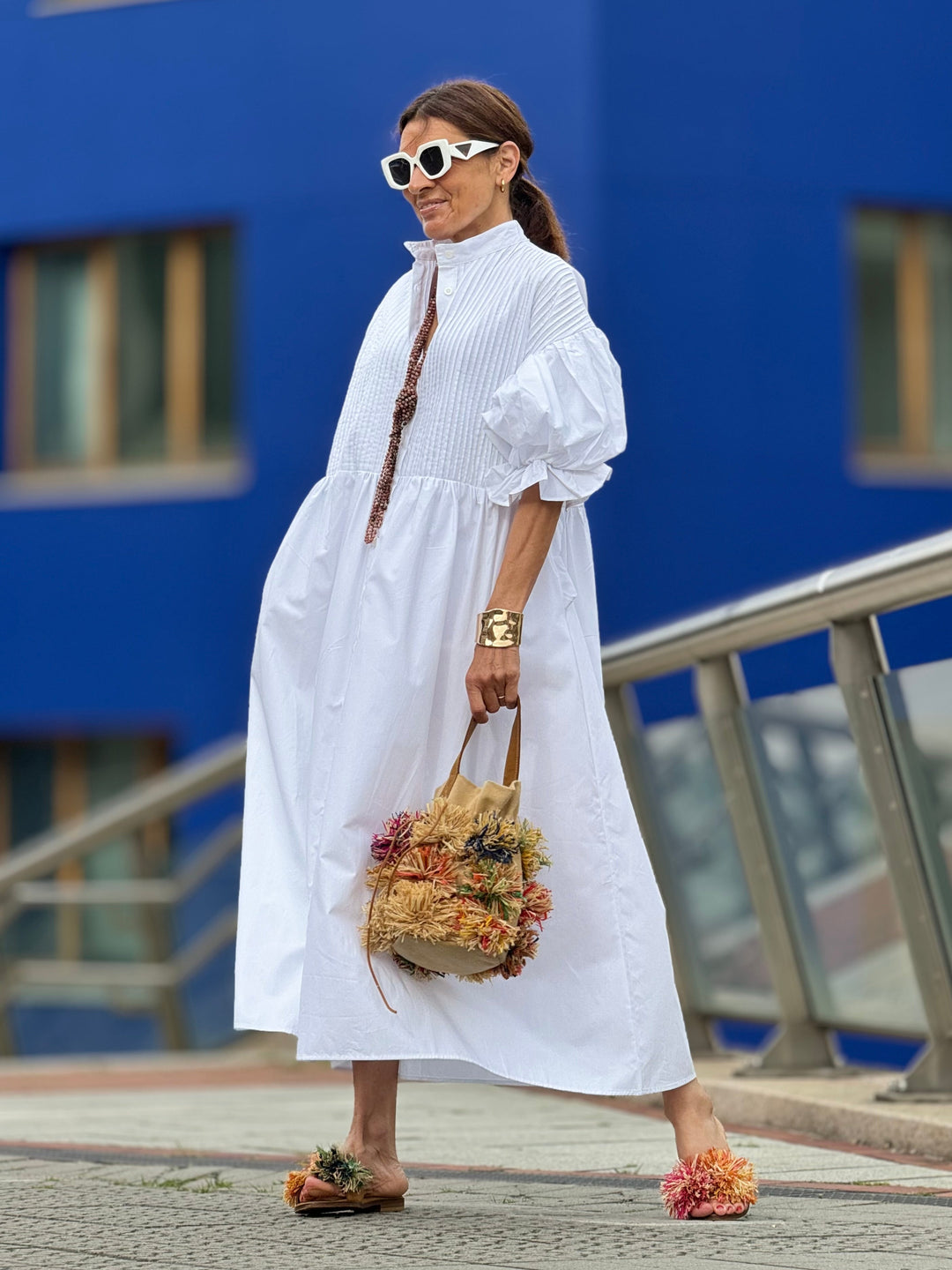 Vestido Blanco Phoebe