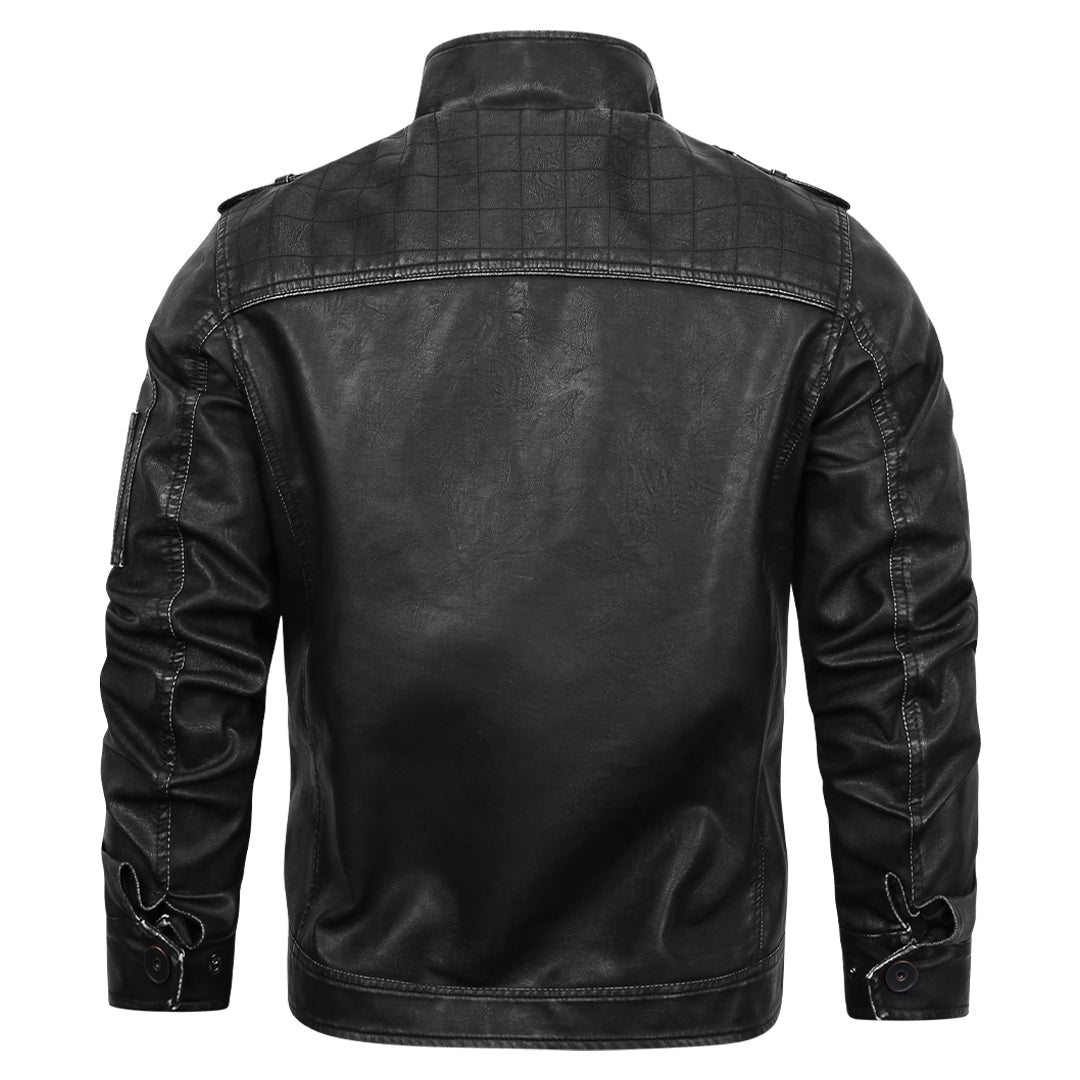 Gary | Chaqueta de cuero formal para hombres