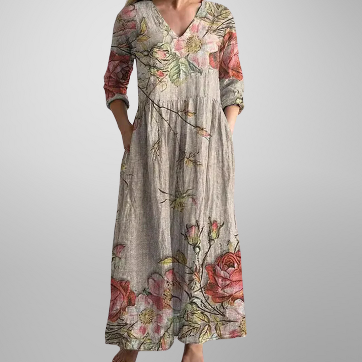 Galina™ | Vestido Chic Vintage