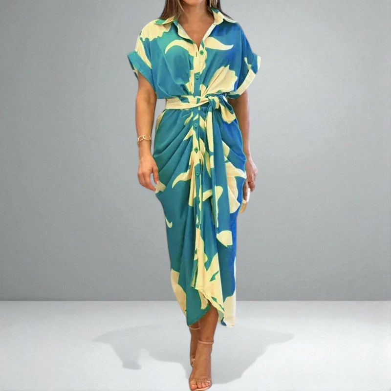 El vestido envolvente Lyla Garden