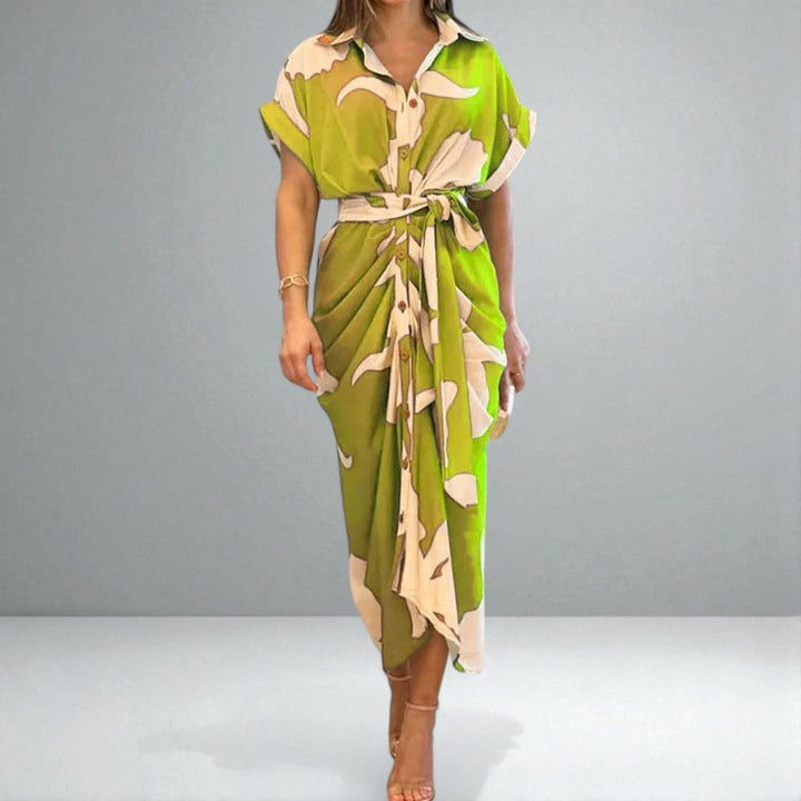 El vestido envolvente Lyla Garden