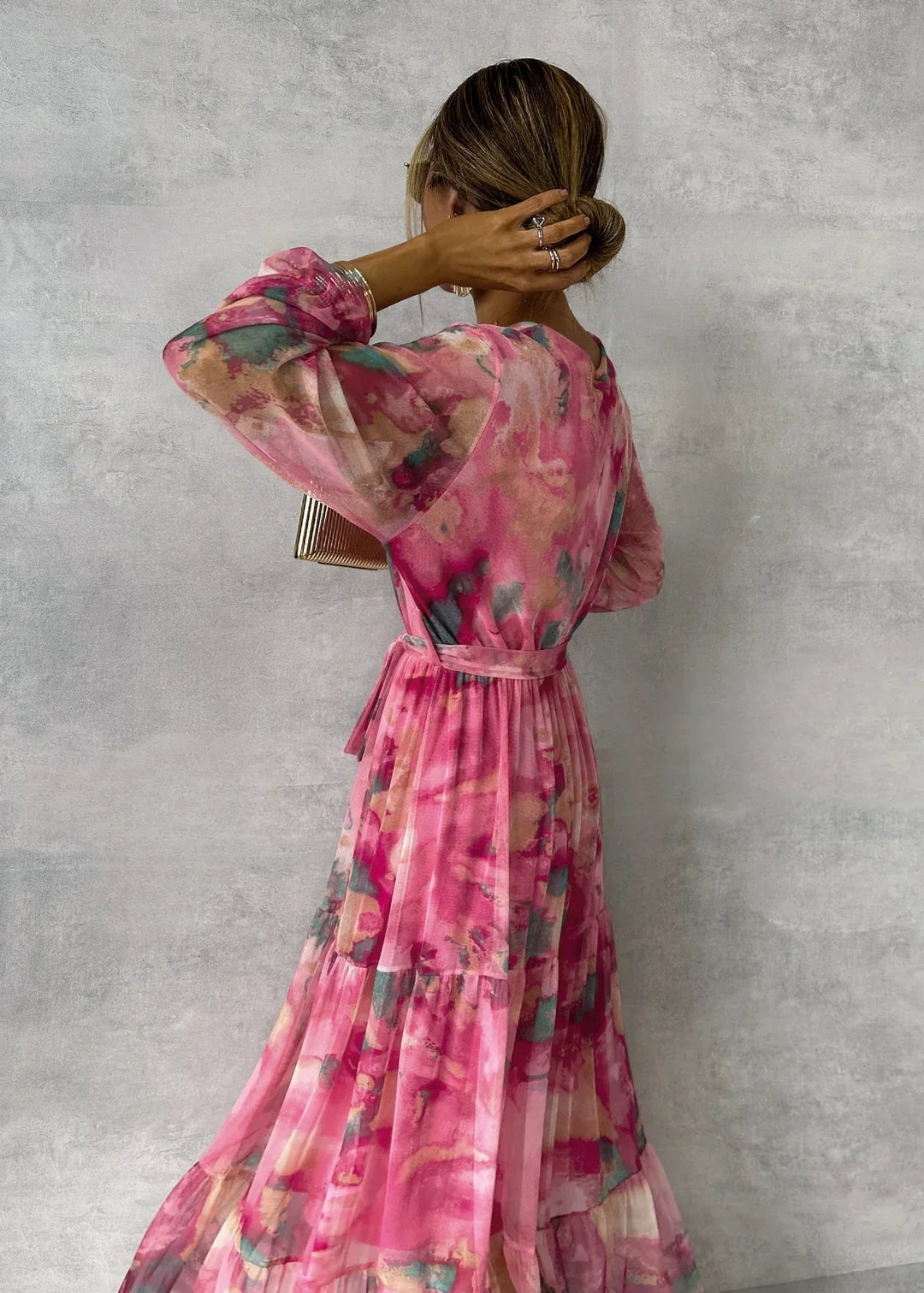 Hazel™ | Vestido Envoltura Floral