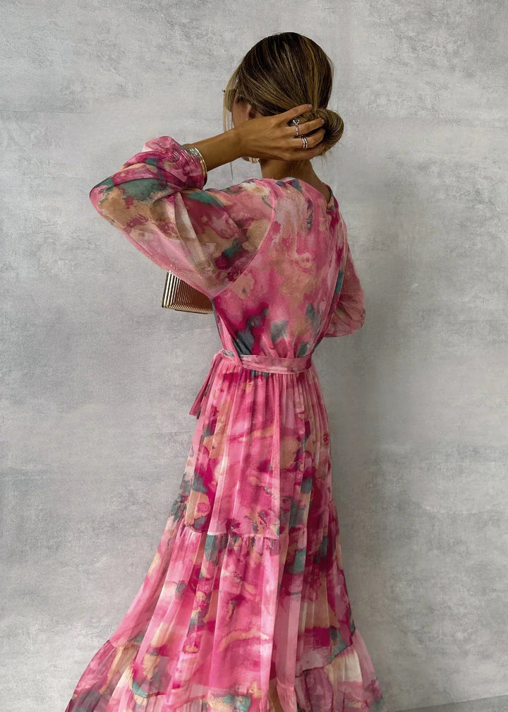 Hazel™ | Vestido Envoltura Floral